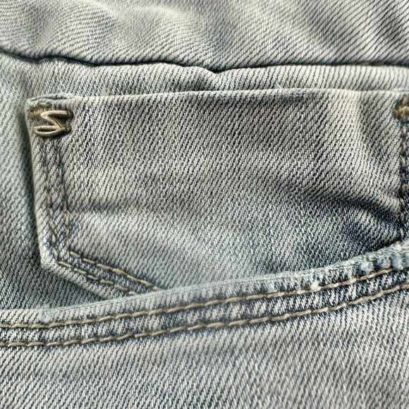 SEVEN7 TummyLess High Rise Skinny Jean Size 16 Amsterdam Wash Slimming Control - Picture 10 of 16